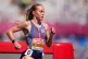 Keely Hodgkinson of Great Britain during the Women's 800m Semifinal 2 on day four of the 2026 European Athletics Championship at Perry Barr's Alexander Stadium, Birmingham, August 13, 2026