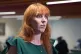 Housing Secretary Angela Rayner speaks to the media after meeting with emergency responders who fought the home-destroying Stourbridge fires at West Midlands Fire and Rescue Service HQ in Birmingham, August 17, 2026