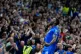 Chelsea's Danny Welbeck celebrates after scoring his sides first goal during the Carabao Cup match at Stamford Bridge