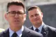NO TIME TO LOOSE FOCUS: Andy Burnham with Defence Secretary Wes Streeting, at BAE Systems, in Barrow in Furness, Cumbria, set out plans for British defence procurement
