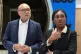 Conservative Party leader Kemi Badenoch and shadow chancellor Andrew Griffith