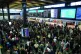 London Euston Station at rush hour