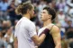 Alexander Zverev (left) greets Ben Shelton after winning the men's singles final of the US Open tennis championships in New York, September 13, 2026