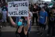 People speak during a demonstration where a man was killed in his vehicle by an Ice officer in Austin, Texas, September 20, 2026