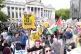 RESOLUTE RESPONSE REQUIRED: Counter protesters confront the South Coast Patriots march outside the Portsmouth Guildhall on September 12 2026 