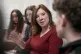 Children's Commissioner for England Dame Rachel de Souza meets pupils at Harris Westminster Sixth Form school in London, December 16, 2025
