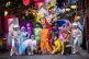 Colourful performers welcome visitors to the city over Manchester Pride Festival weekend, August 24, 2023