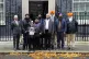 Members of the Free Jaggi (Jagtar Singh Johal) Now Campaign hand in a petition to 10 Downing Street, London, November 3, 2022