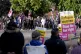 Counter protesters demonstrate against far-right protesters in Southampton, June 9, 2026