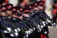 Officer cadets take part in a parade at the Royal Military Academy Sandhurst in Camberley, Surrey, August 7, 2026