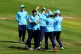 England's Issy Wong celebrates the wicket of Ireland's Alice Tector during the first Metro Bank One Day International, at The Uptonsteel County Ground, Leicester. Picture date: Tuesday September 1, 2026