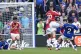 Everton's Ainsley Maitland-Niles scores their side's second goal of the game 