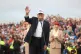 US President Donald Trump speaking after the Irish Open at the Trump International Golf Links & Hotel in Doonbeg, Co Clare, during his trip to the Republic of Ireland. Picture date: Sunday September 13, 2026