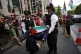 Police detain a demonstrator outside Westminster Magistrates' Court, London, July 30, 2026