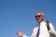 Reform UK leader Nigel Farage arrives to cast his vote in the Clacton by-election in Walton-on-the-Naze, Essex, August 13, 2026