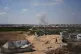 The Israeli army demolishes buildings in the southern Gaza Strip, September 4, 2026