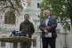 Ukrainian Foreign Minister Andrii Sybiha, right, speaks during a joint news conference with Poland's Foreign Minister Radoslaw Sikorski in Kyiv, Ukraine, September 13, 2026