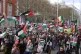 A Palestine protest in London
