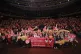 Delegates from the NEU conference in Harrogate hold up a ban