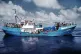 The Iuventa carrying rescued people