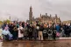 NEVER MORE RELEVANT: Activists take part in a Songs for Peac