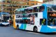 Buses at Piccadilly Gardens station in Manchester