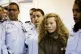 Ahed Tamimi in court yesterday 
