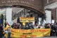 UVW members outside St Mary's 