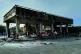 A petrol station is torched in Tehran following authorities�