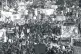 Tens of thousands of demonstrators march along the Thames em