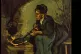 Peasant Woman Cooking by a Fireplace by Vincent Van Gogh