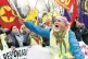 Pro-Kurdish demonstrators protest against Turkish military o