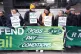 A picket line at Euston station earlier this year