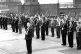 A PEOPLE’S ARMY: A broomstick parade on a London roof by a