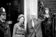 Harold Wilson arrives in Downing St 1974