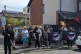 Antifascists on the Bury streets