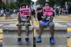 Tyshawn, 9, (left) and his brother Tyler, 11, (right) of Bal