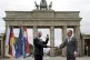 German Foreign Minister Heiko Maas (right) and his counterpa