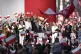 Incumbent President Andrzej Duda addresses supporters in Pul