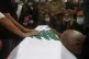 Relatives of Lebanese army lieutenant Ayman Noureddine, who 