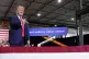 President Donald Trump arrives to speak at a rally in Nevada