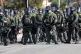 Orange County Sheriff deputies line up as Black Lives Matter