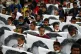 Current students from the teachers' college in Ayotzinapa ch