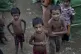 Rohingya children gather at the Dar Paing camp for Muslim re