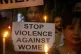 Indians hold placards protesting against the alleged gang ra