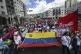 Supporters of Venezuela's ruling Socialists United Party ral