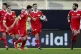 Union's Max Kruse holds the ball as he celebrates after scor