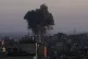 Smoke rises following Israeli airstrikes in Gaza City
