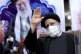 Ebrahim Raisi, head of Iran's judiciary waves to journalists