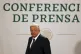 Mexican President Andres Manuel Lopez Obrador arrives to giv